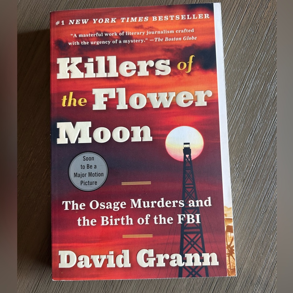 Killers of the Flower Moon by David Grann Paperback